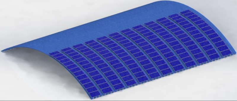 Ultra-light flexible solar panels